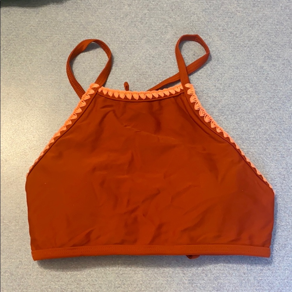 Aerie High Neck Bikini Top